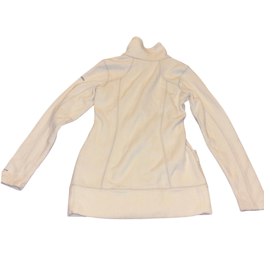 Columbia Omni-Shield | Womens XS | Full Zip Ribbed Knit Tapered Waist Sweater - Picture 2 of 11